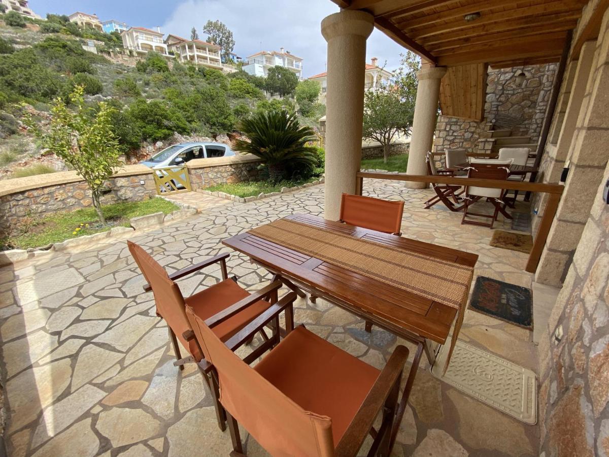 Two-Storey Mansion At The Sea Arkadiko Chorio Exteriér fotografie